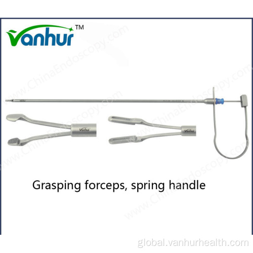 Laparoscopic Devices Surgical Laparoscopic Spring Handle Grasping Forceps Manufactory